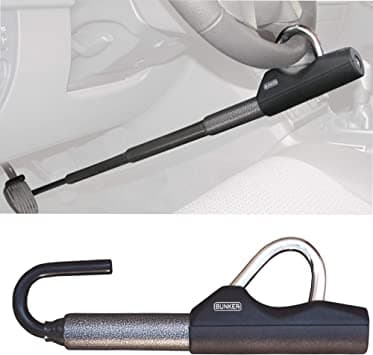 Antivol Voiture - Canne pour Volant Télescopique