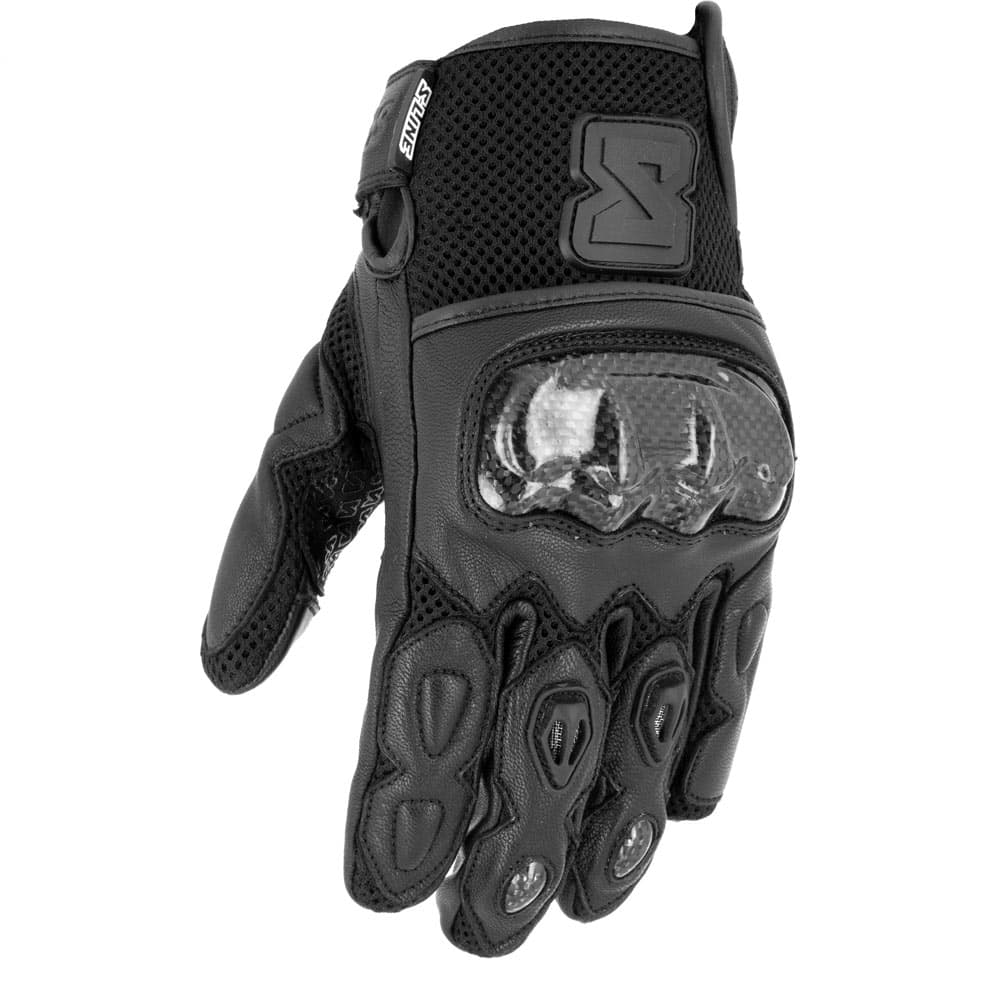 Road motorcycle gloves - Black - Size 2XL