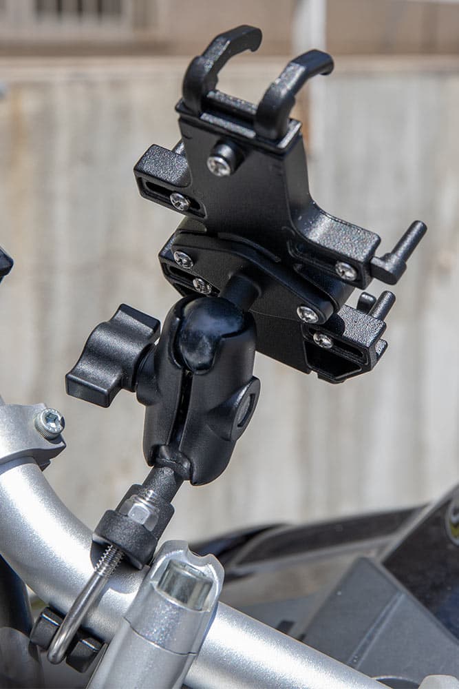 Support pour smartphone - Fixation au guidon vue 5