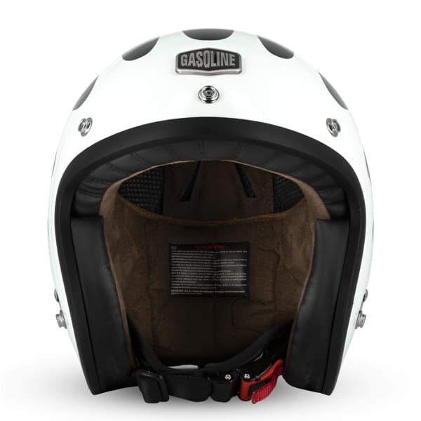 Casque Jet Cafe Racer S250 Noir / Blanc  Brillant - Taille S vue 2
