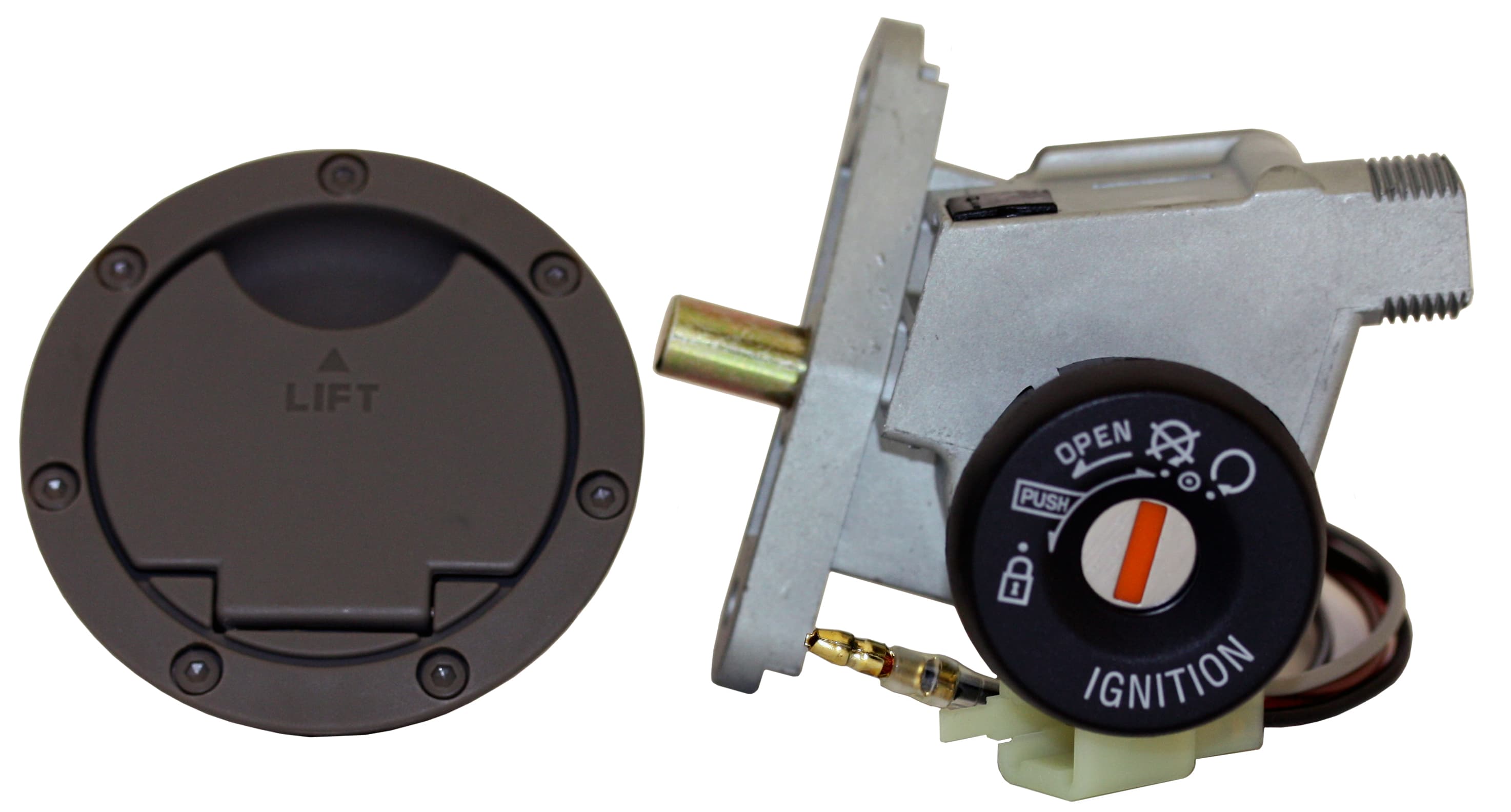Contacteur à clef complet pour MBK Nitro et Yamaha Aerox 97-02 vue 2
