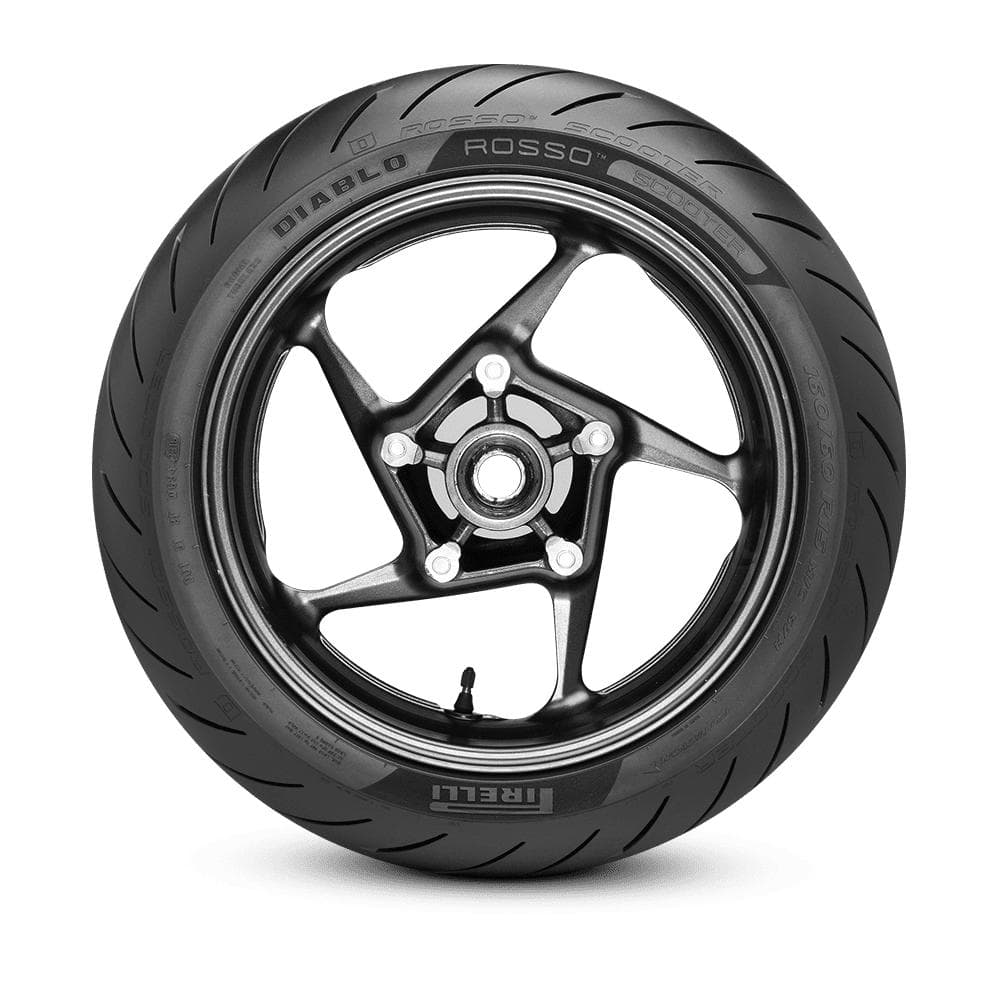 Pneu 90/90 - 12 44J TL Pirelli DIABLO ROSSO Arrière vue 3