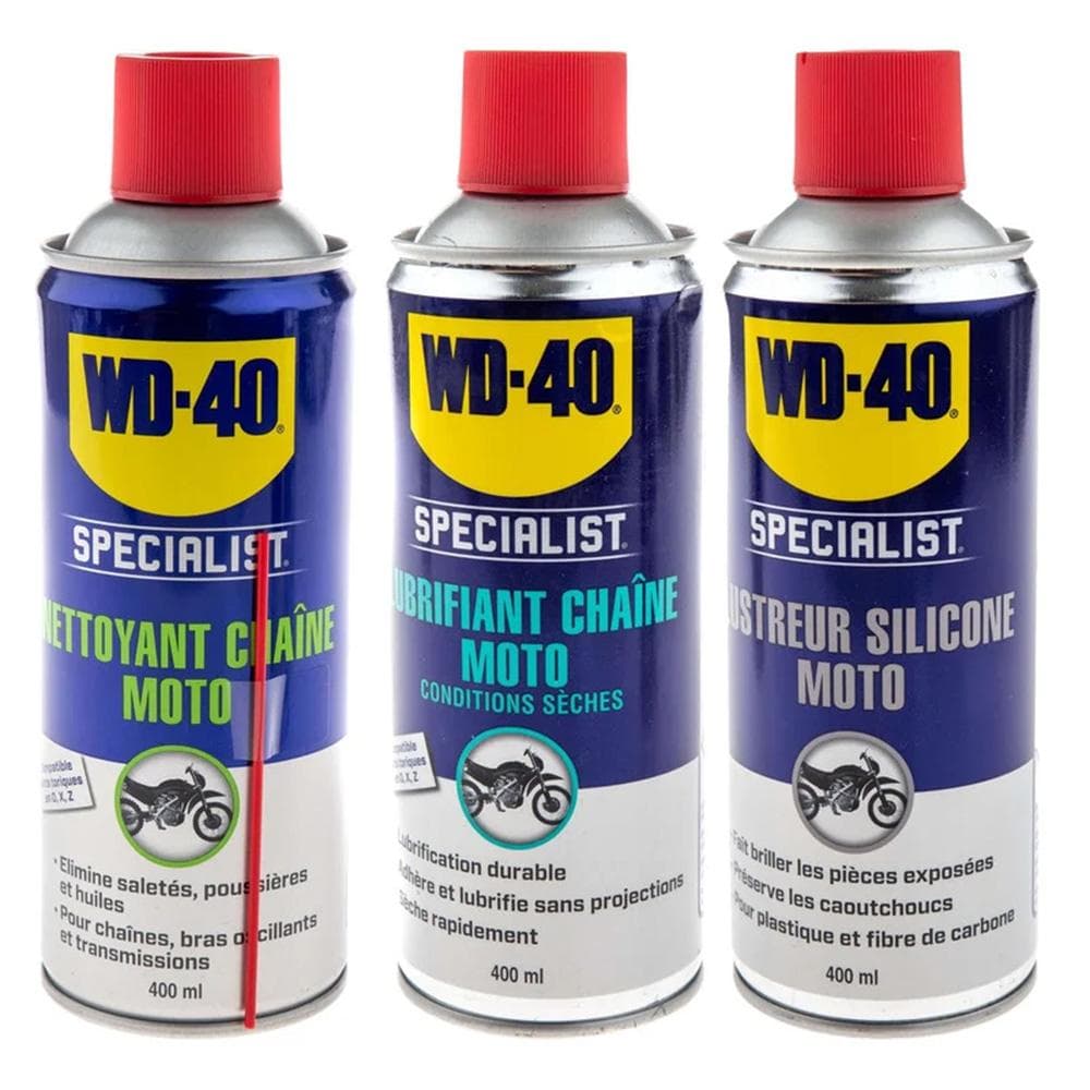 WD-40 Specialist Moto Tripack