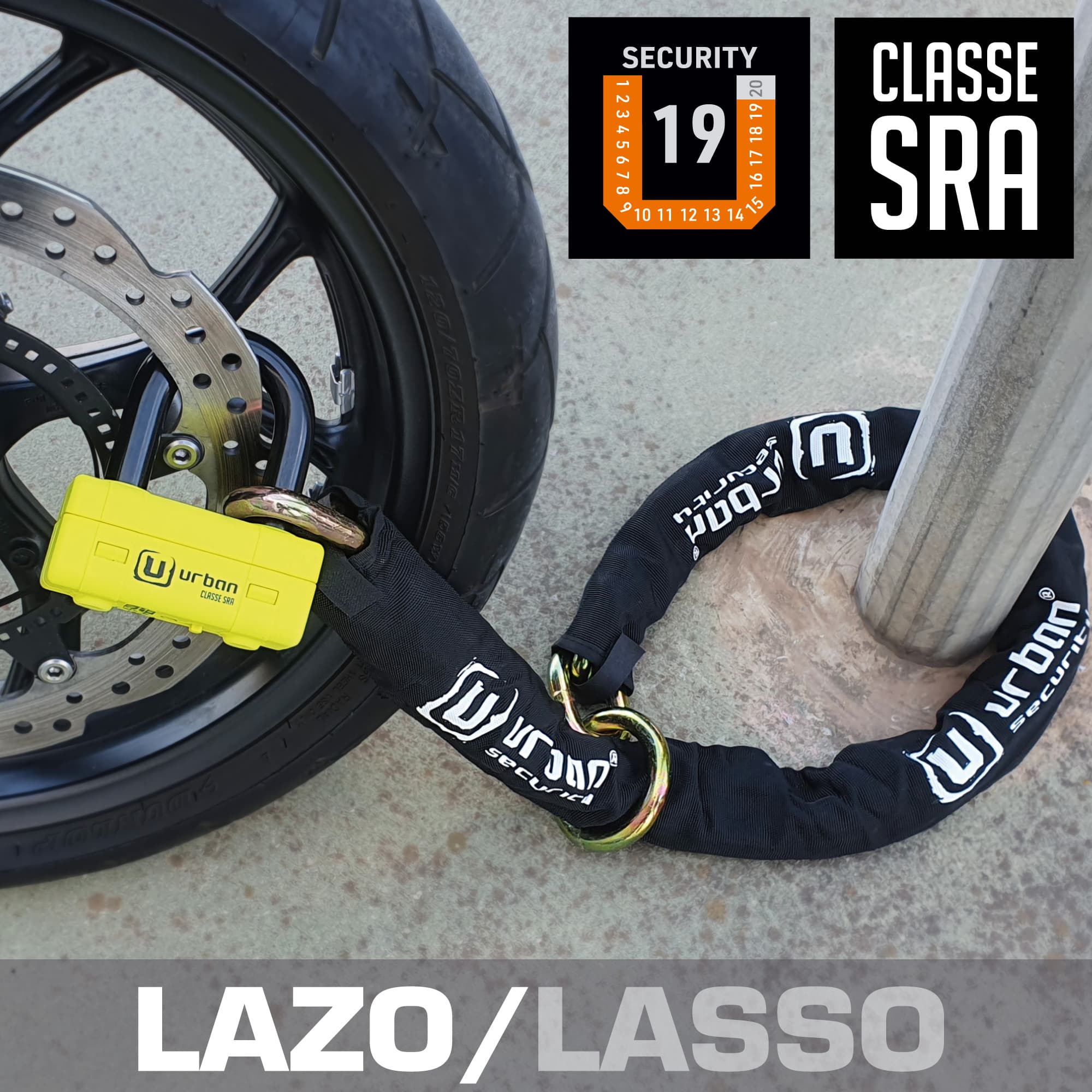 Mini U + Chaine SRA 120 cm vue 2