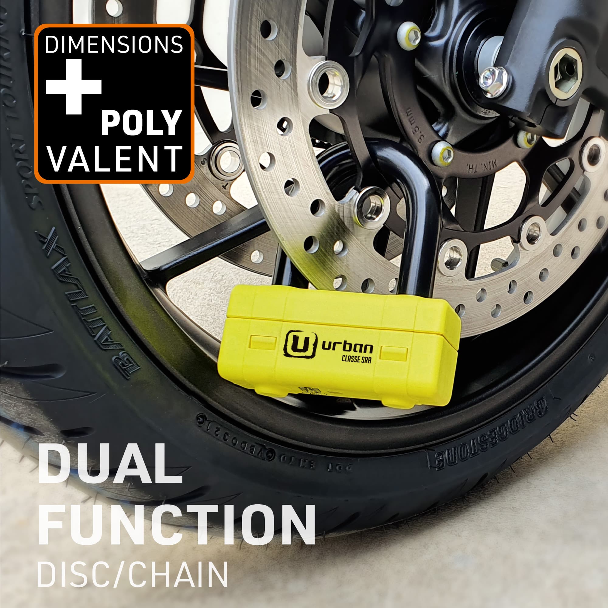 Mini U + Chaine SRA 120 cm vue 3