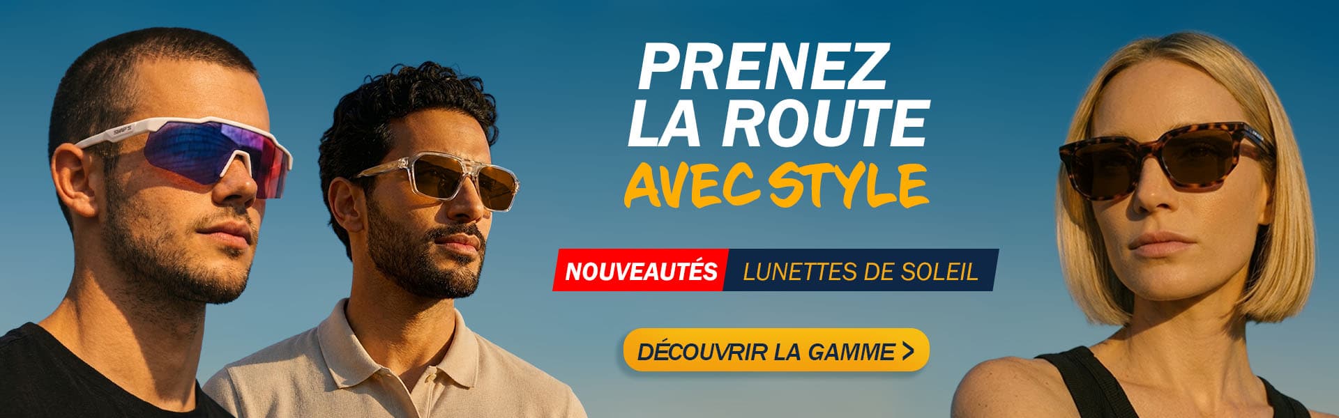 Lunettes de soleil moto