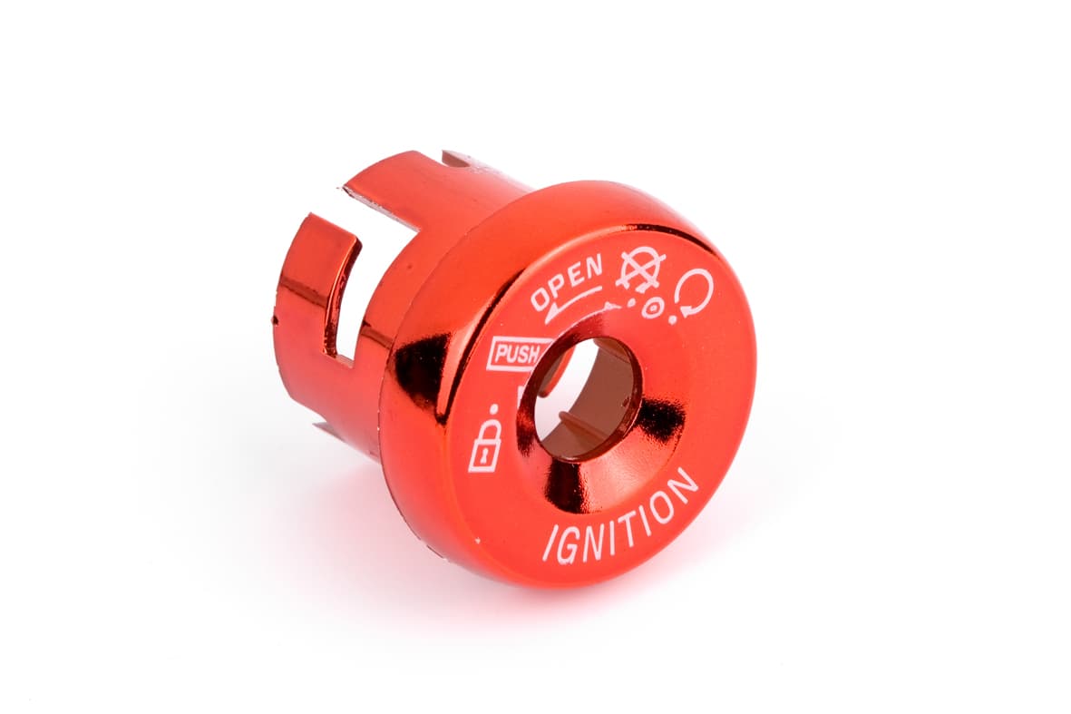 Capuchon de Contacteur à Clé Rouge Adaptable Ovetto, Nitro