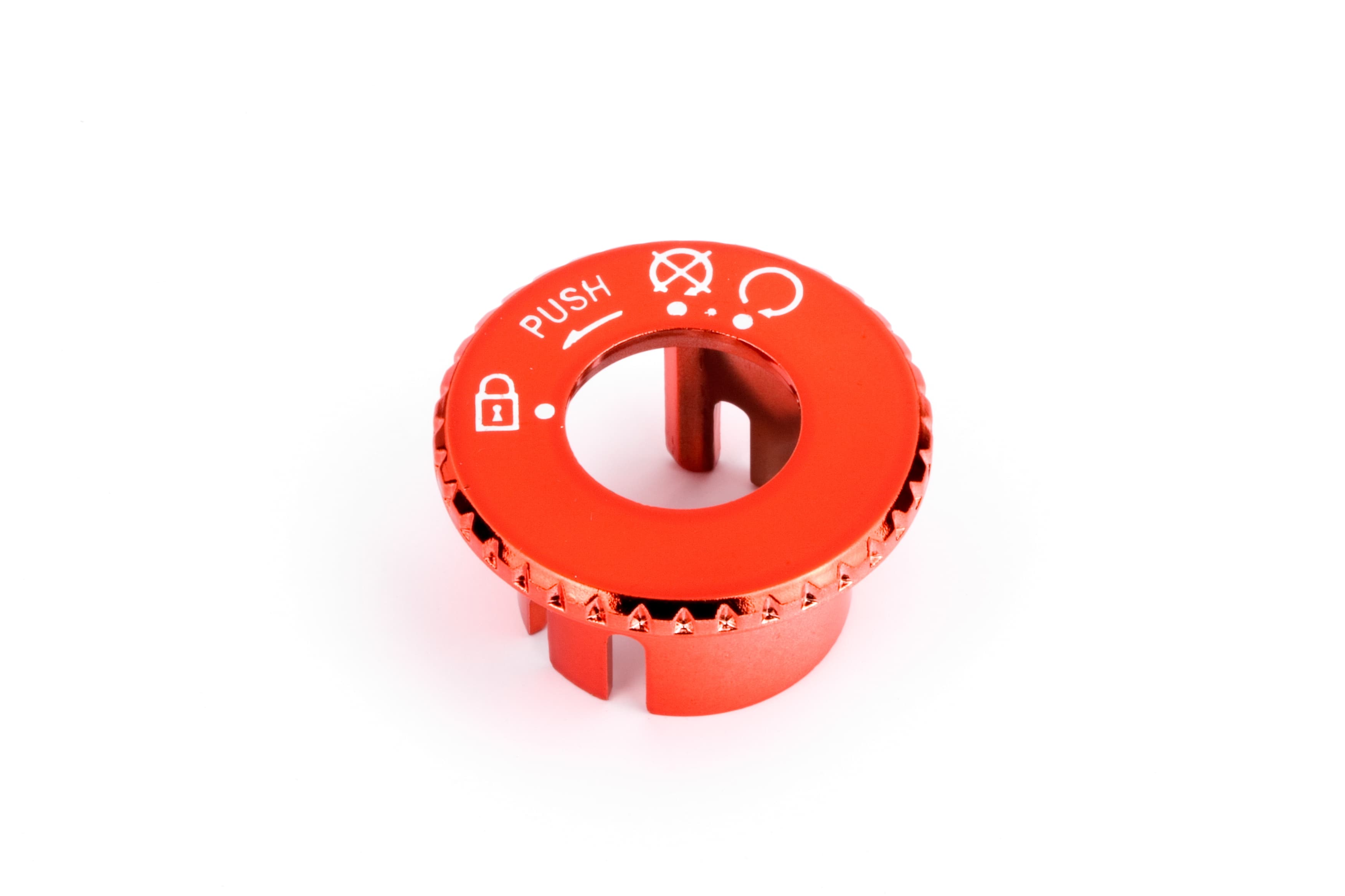 Capuchon de Contacteur à Clé Rouge Adaptable Booster