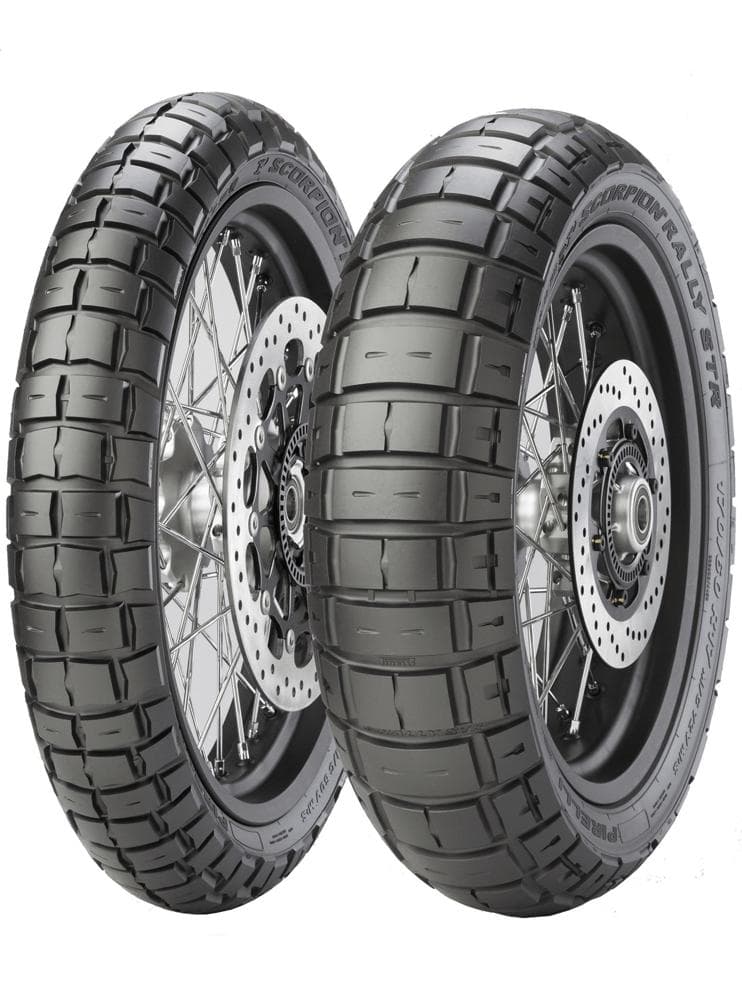 Pneumatici 180/55 R 17 M/C 73V M+S TL SCORPION RALLY STR