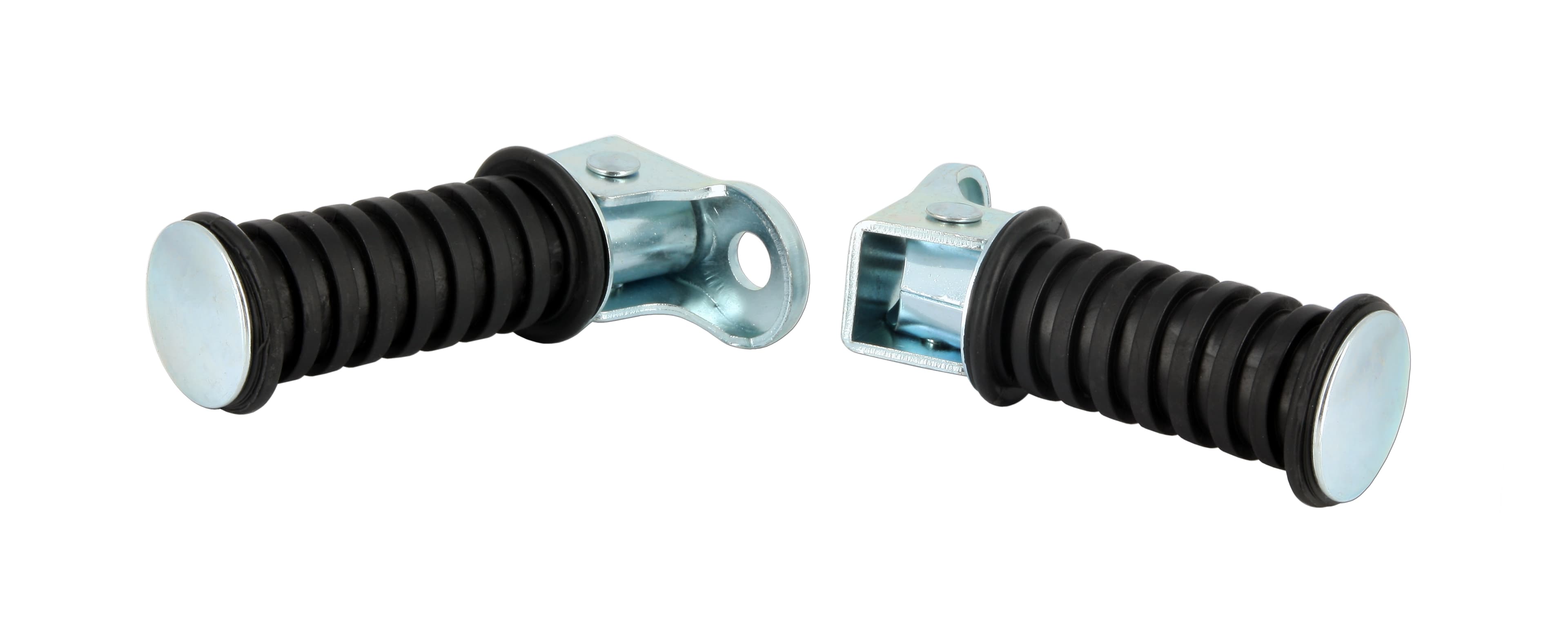 Reposes Pied Rond à Oeil Fixation Ø12mm Revêtement Caoutchouc